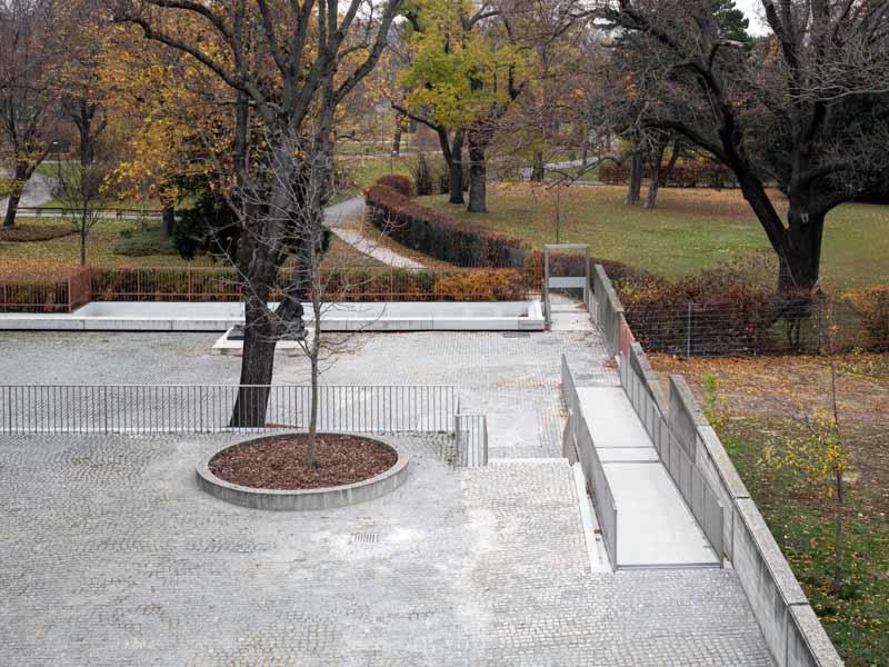 Erschliessung zum Park durch den Skulpturengarten, 21er Haus, Belvedere